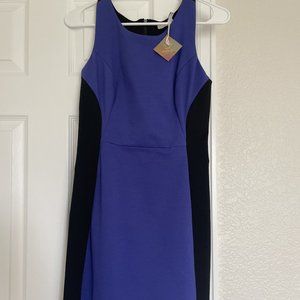 Max and Cleo NWT black and purple dress size 2